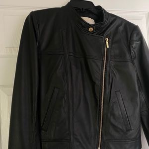 Michael Kors Black Leather Jacket